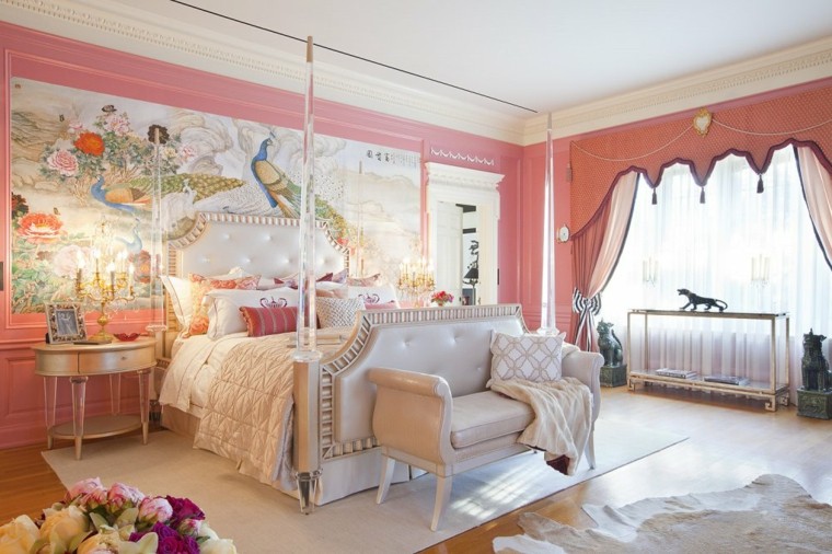 dormitorio decorado al estilo vintage lujoso estupendo dormitorio estilo vintage lujoso