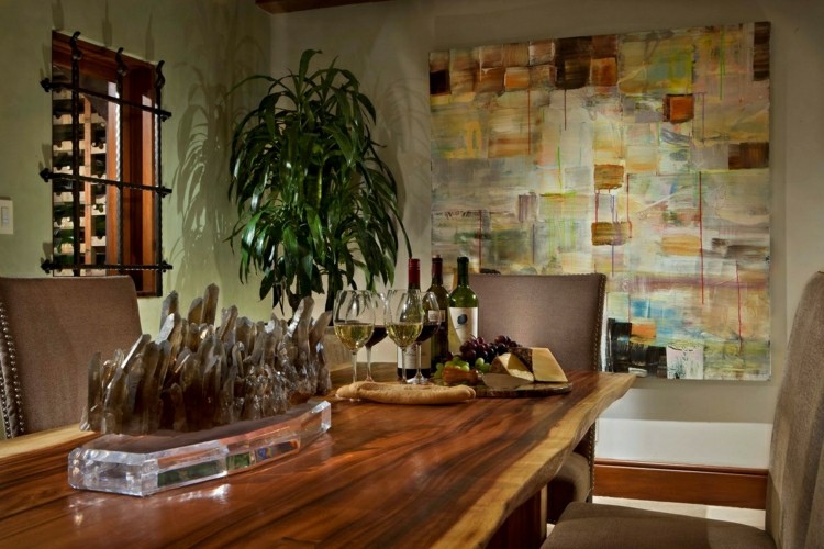 mesa de comedor de madera natural muebles de comedor madera basta natiral