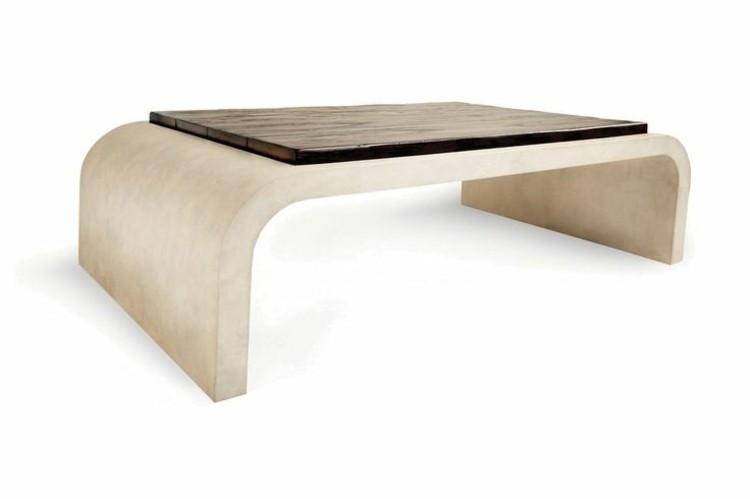 mesa estilo variantes arqueada madera
