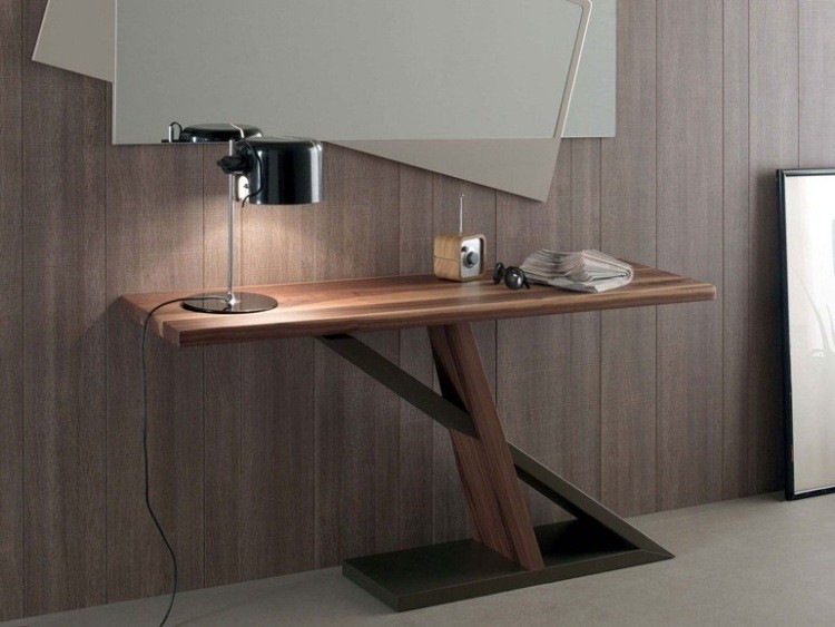 mesa moderna diseño contemporáneo madera