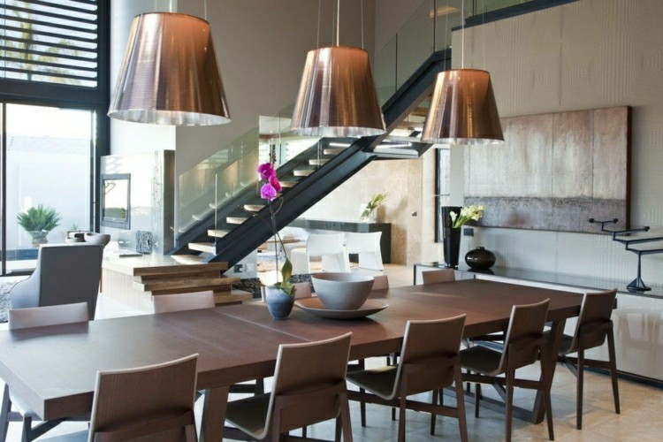 muebles marrones de madera laminada muebles comedor marrones madera