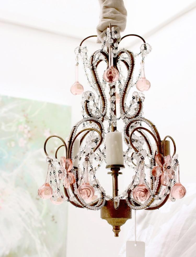muebles salon estilo shabbi chic vintage lamapara metal cristal ideas