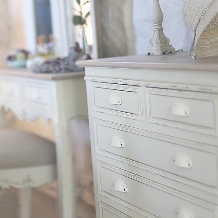 muebles blancos shabby chic