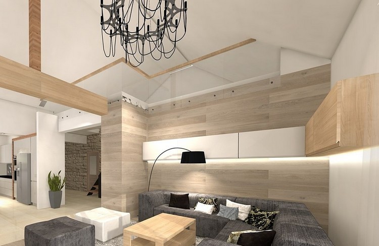paredes diseño mueble estilos decorativo futurista