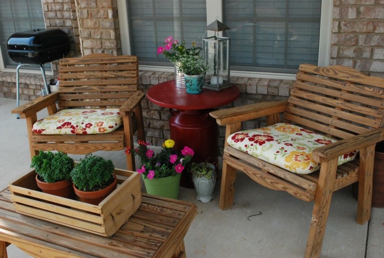 primavera ideas decorativas porche ventanas madera
