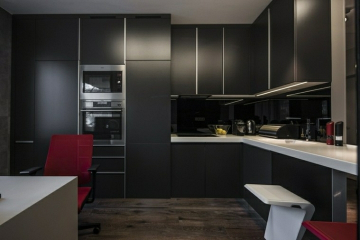 Color negro para la cocina, 50 ideas creativas y diferentes.