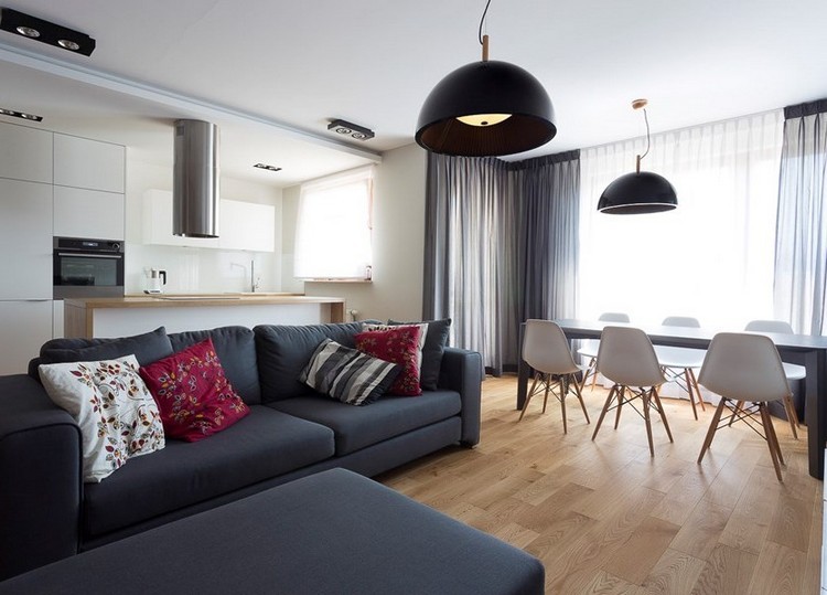 sofas energia oscura salon moderno muebles comedor ideas