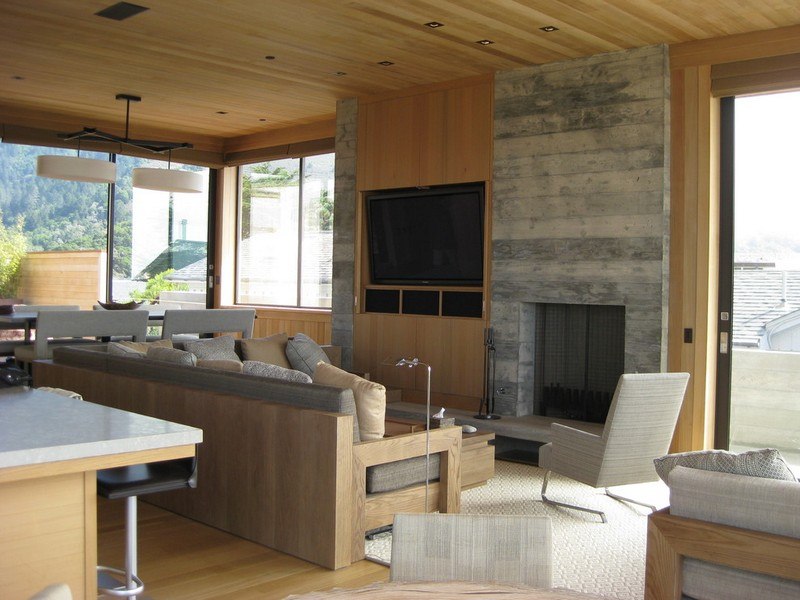 Chimeneas fuego y calor en 53 ideas de diseño