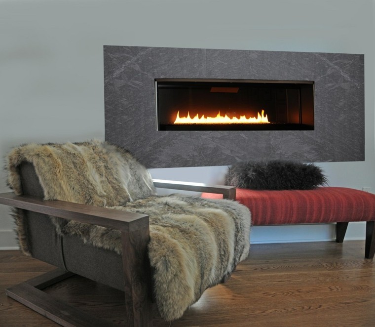 chimenea de diseño lujoso chimenea pared diseño lujoso