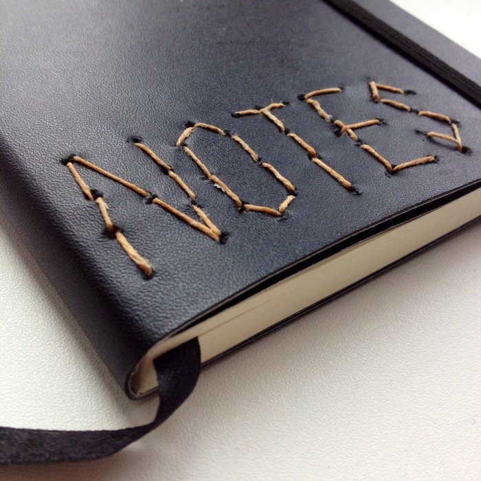 cuadernos regalo hilo personalizado ideas