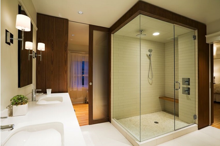 decorar baños estilo originalidad ducha ideas
