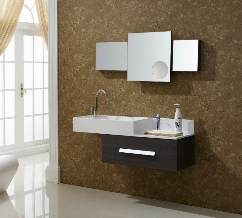 diseño espejos para baños modernos