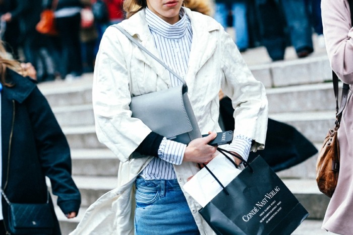 abrigo blanco muy bonito tendencias invierno 2015 abrigo blanco ideas