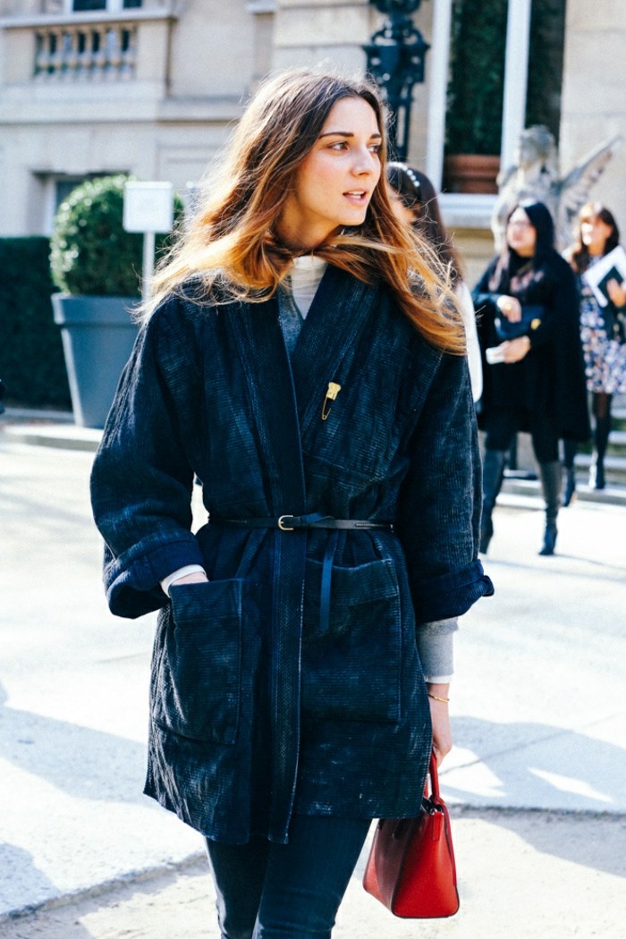 abrigo negro muy elegante para el invierno ropa invierno 2015 abrigo negro largo ideas