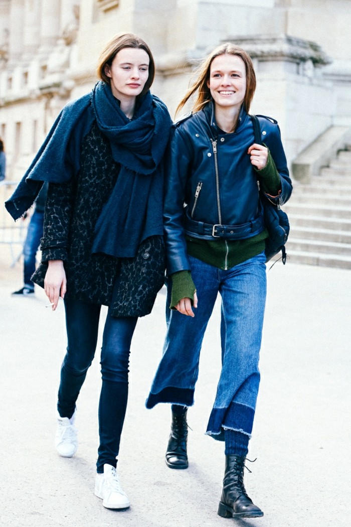 ideas de vaqueros de distintos estilos ropa invierno 2015 vaqueros abrigo chaqueta ideas