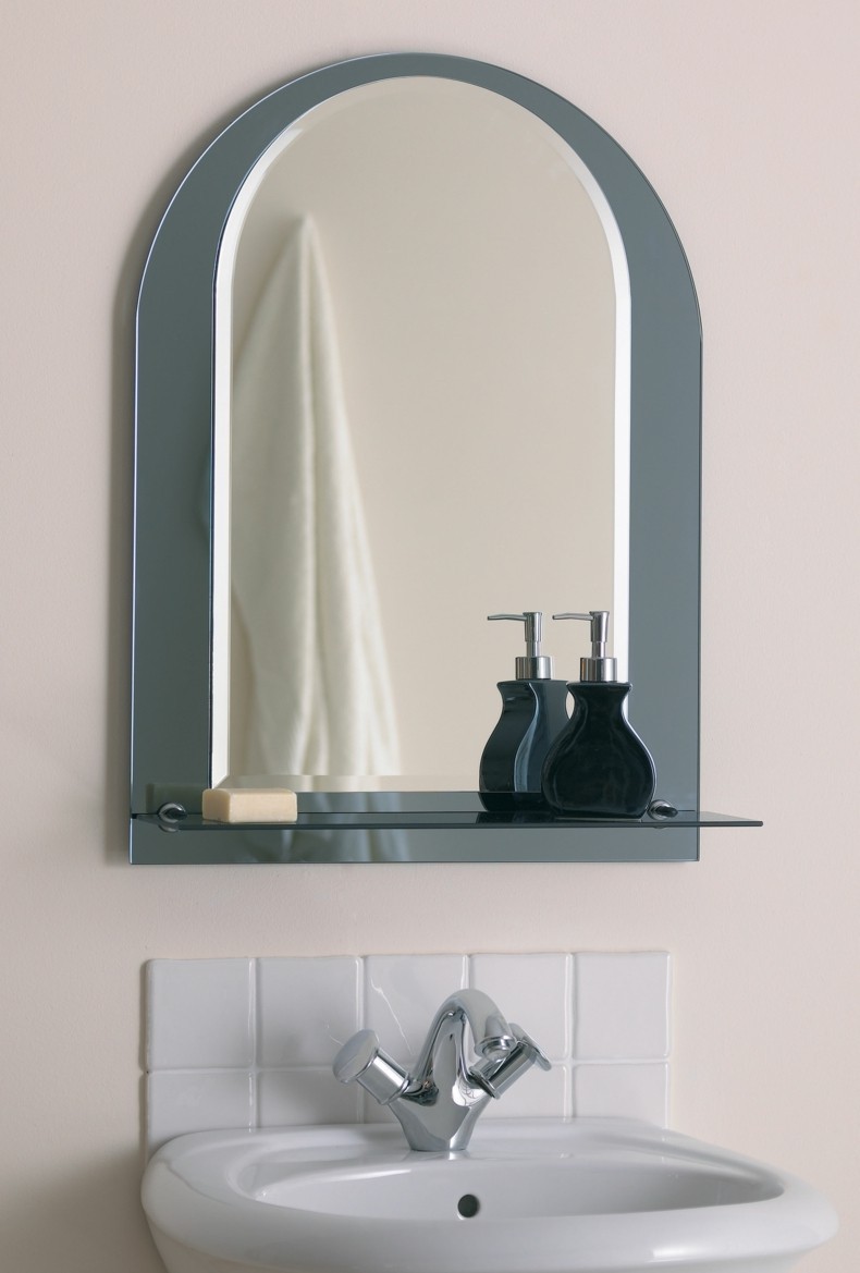 espejo marco baño moderno