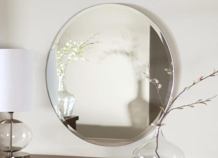 espejos modernos forma ovalada