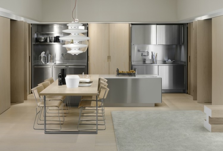 fotos cocinas decorado casas mueble lamparas