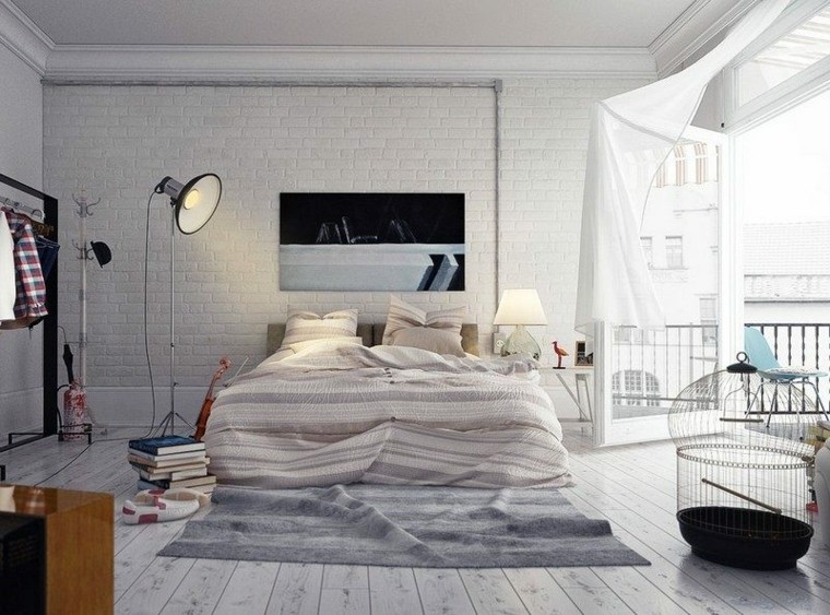 decoracion dormitorio estilo vintage moderno