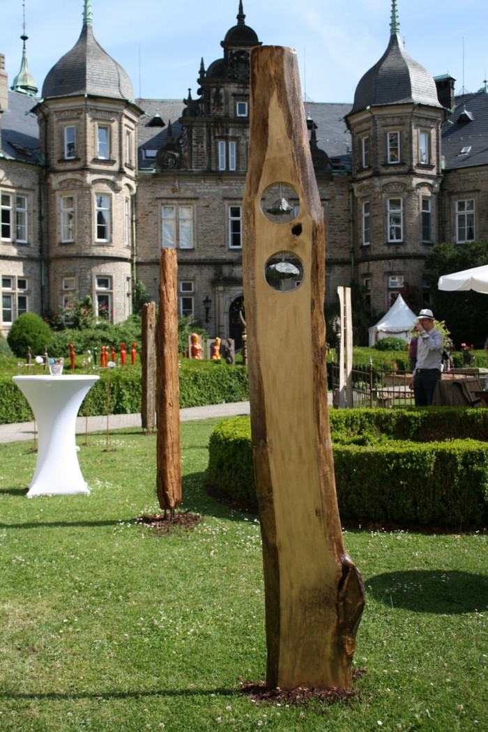 laminas madera decorar jardin ideas