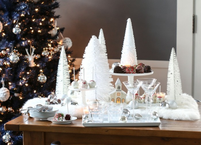 mesa preparada navidad fiesta preciosa ideas