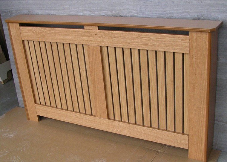 mueble radiador deco cubierta madera