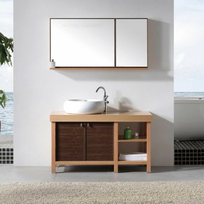mueble espejo dos puertas deco