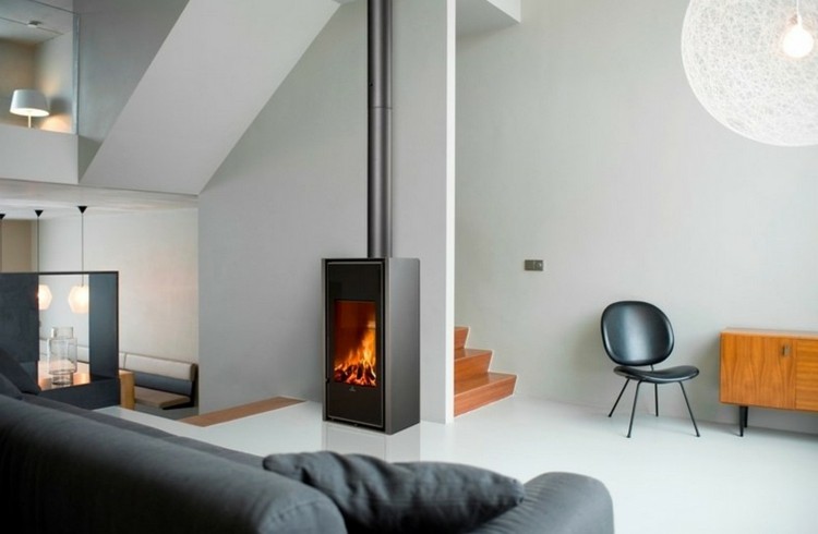 Nuevo estilo con chimeneas independientes y llamativas.