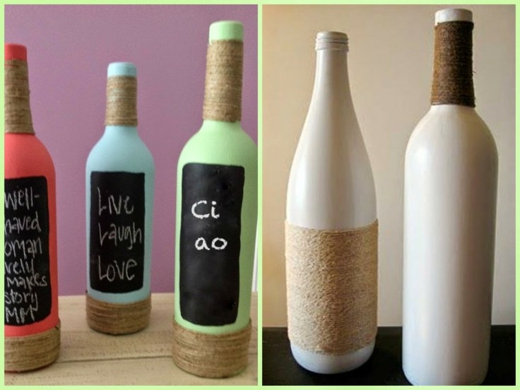 oroginales diseños decoración botellas
