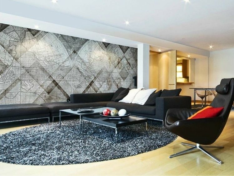 papel de pared diseño estilos creaciones alfombras