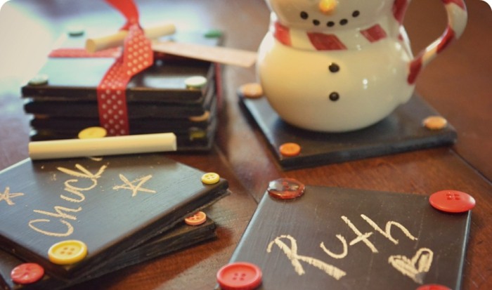 posavasos madera hechos mano regalo ideas