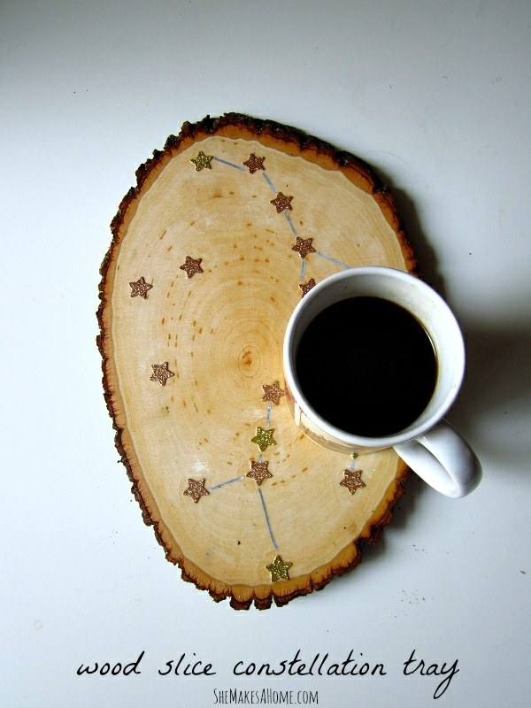 rodaja madera natural tabla cafe