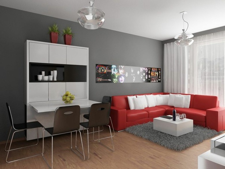 sala estar mesa comedor muebles