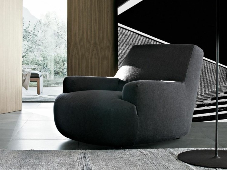 sillones preciosos negro elegante ideas