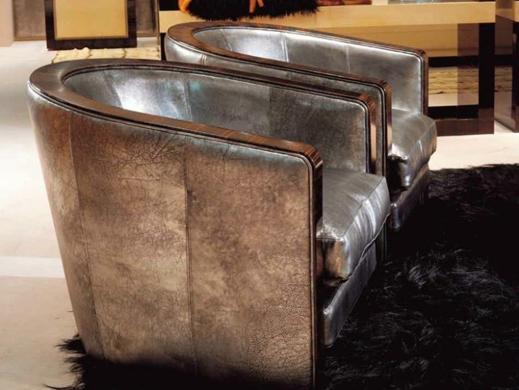 sillones relax casa moderna diseno alfombra negra ideas