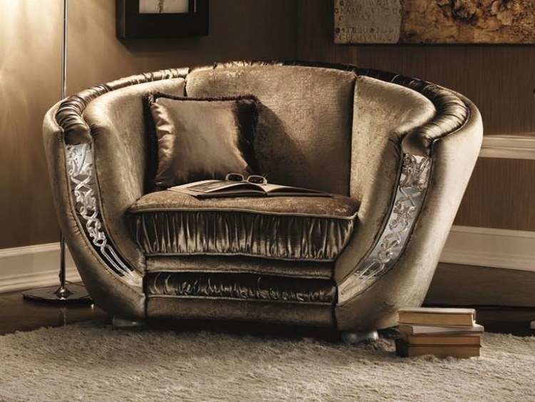 sillones casa moderna diseno ovalado ideas