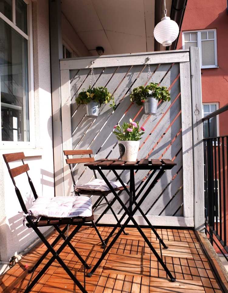 Suelos de madera 50 ideas para el balcón