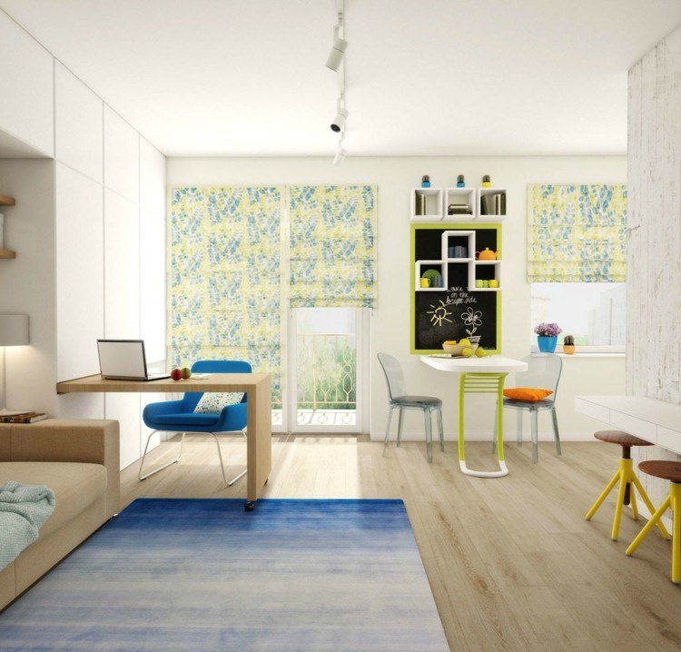 suelos diseños casa moderna alfombra sillas