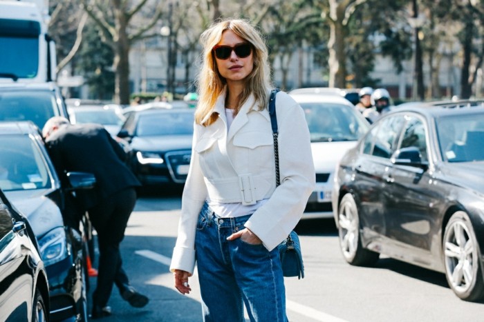 ideas originales para tu estilo este invierno tendencias invierno 2015 abrigo corto blanco ideas
