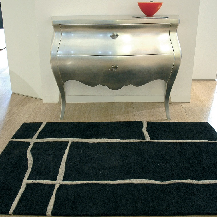 alfombras modernas color plata ideas