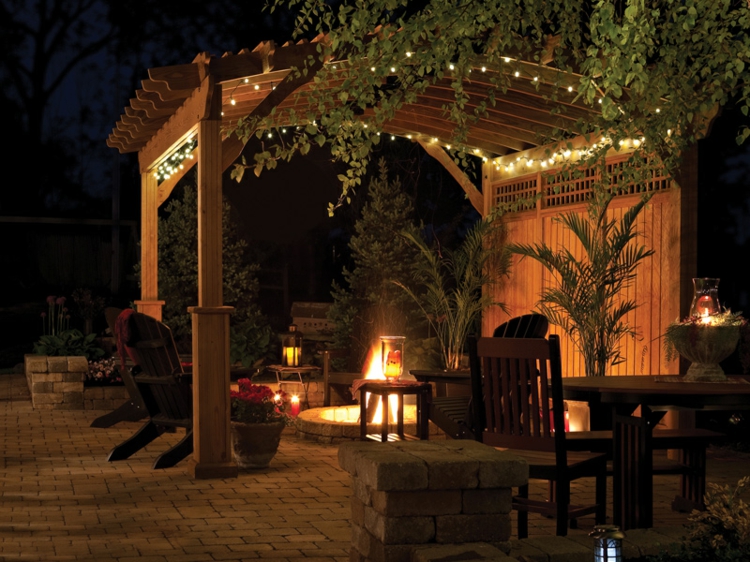 Pergolas de madera, 50 creaciones perfectas para tu patio.