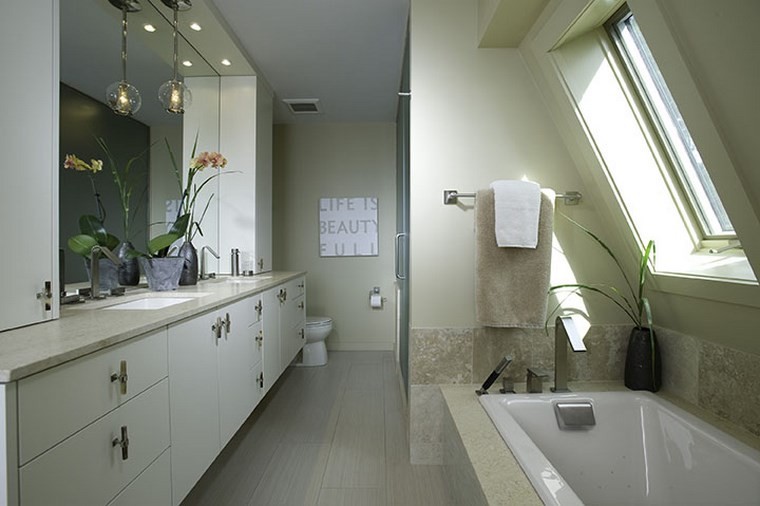 Baños bonitos con lavabos de diseño 36 ideas