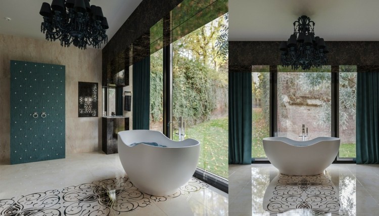 bañeras exentas ideas practicas jardines alfombras