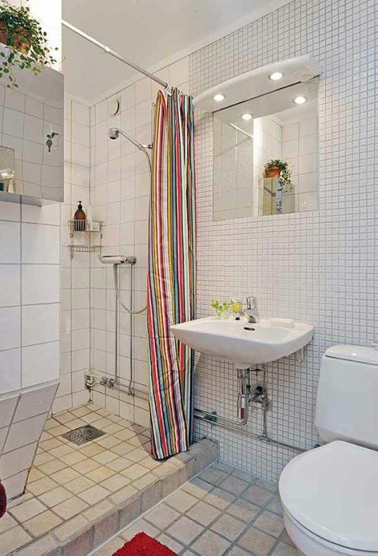 cuarto baño azulejos plato ducha