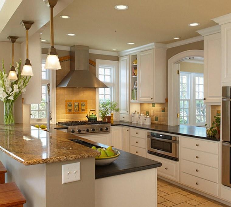 Decoración de cocinas chicas - ideas para ahorrar espacio