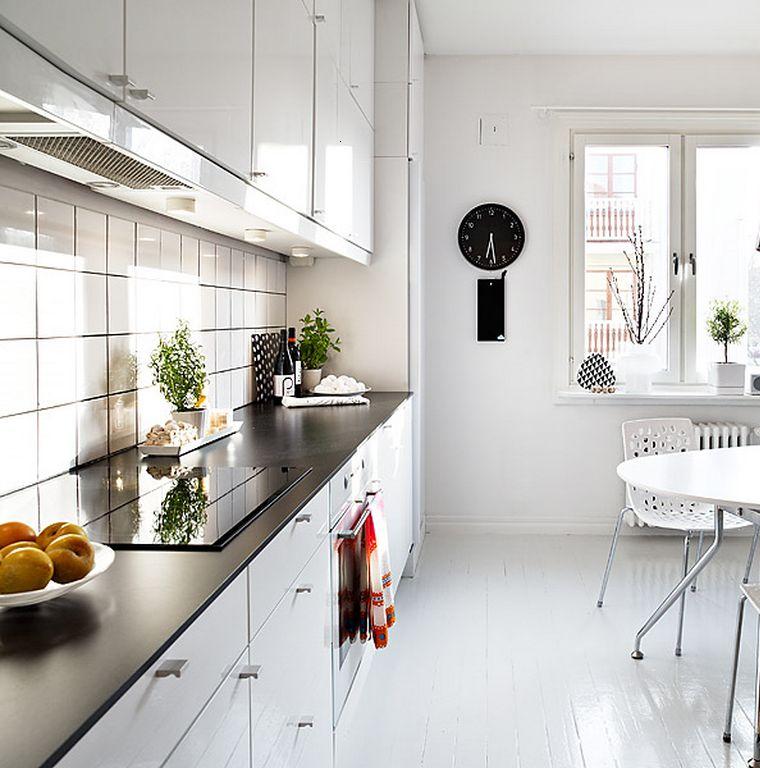 Decoración de cocinas chicas - ideas para ahorrar espacio