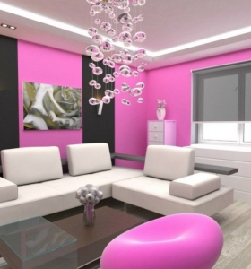 Color rosa ambientaciones frescas y elegantes para el hogar.