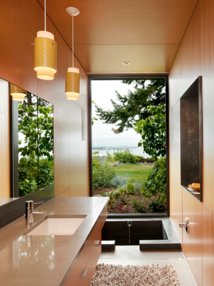 cuartos de baño modernos soluciones jardines calido