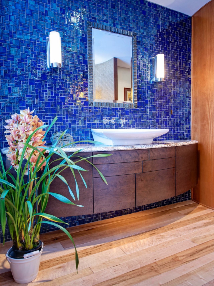 cuartos de baño modernos soluciones maderas interiores
