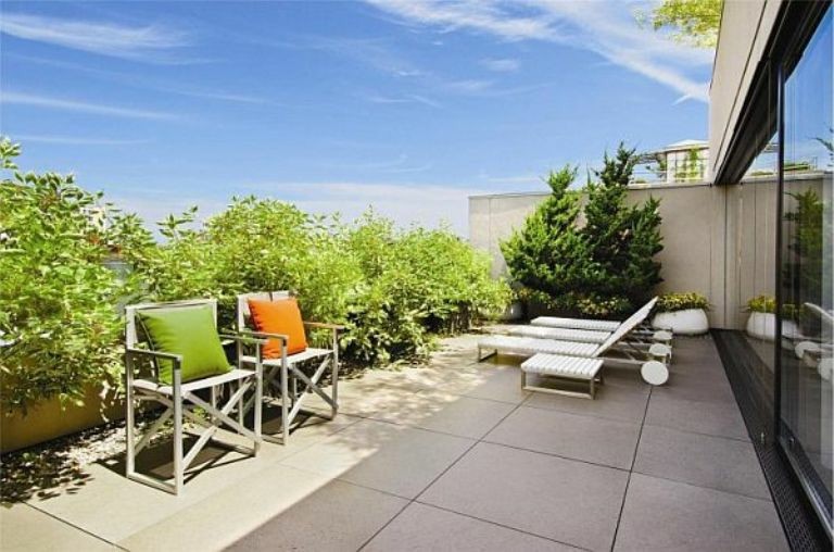 decorar terraza tumbonas vistas
